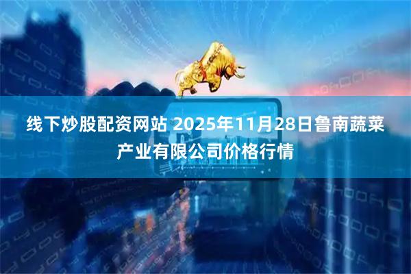 线下炒股配资网站 2025年11月28日鲁南蔬菜产业有限公司价格行情
